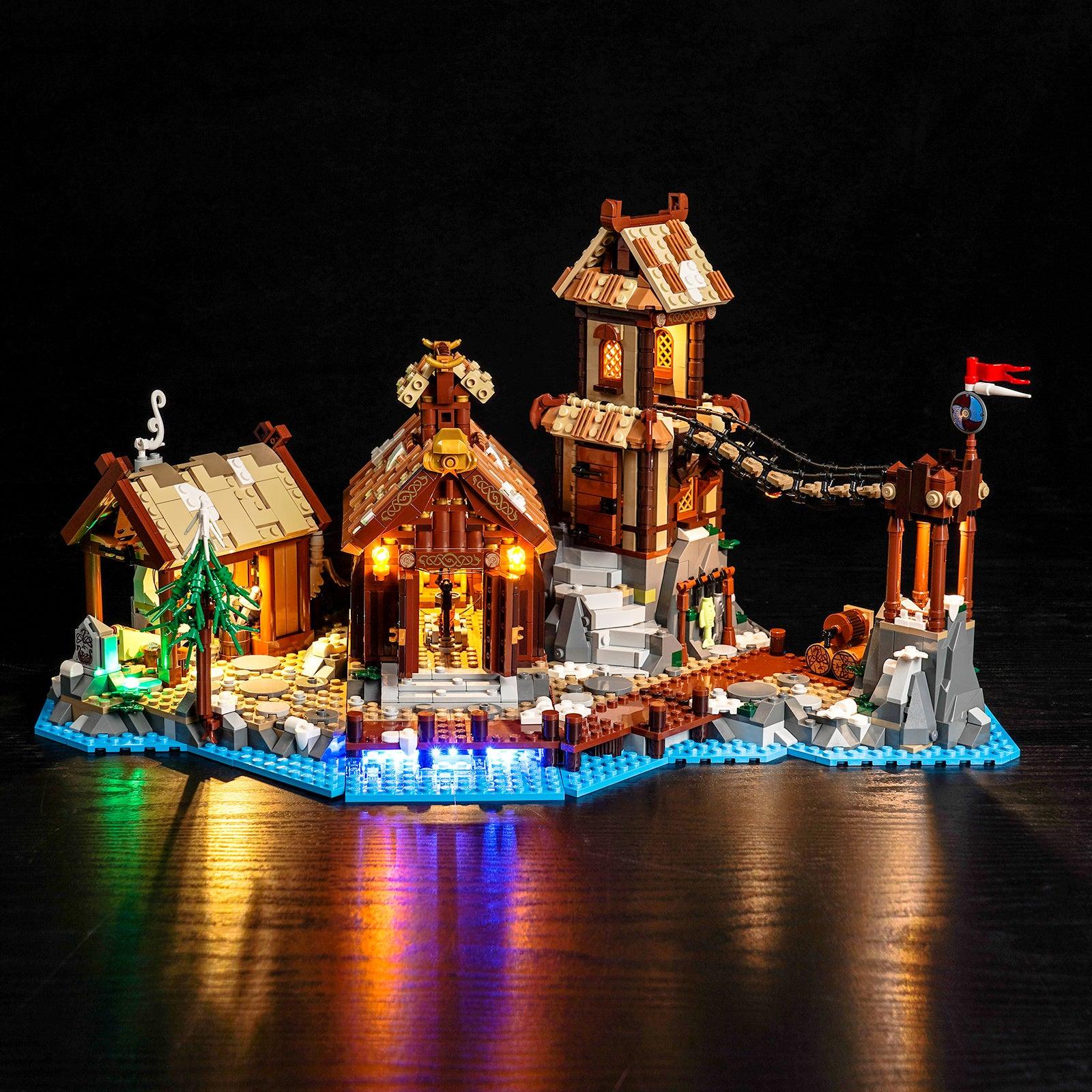 LEGO Ideas Viking Village 21343 Lighting Kit - LED Light Set for LEGO Building Models - Perfect for Home Decoration, Display & Gift Giving