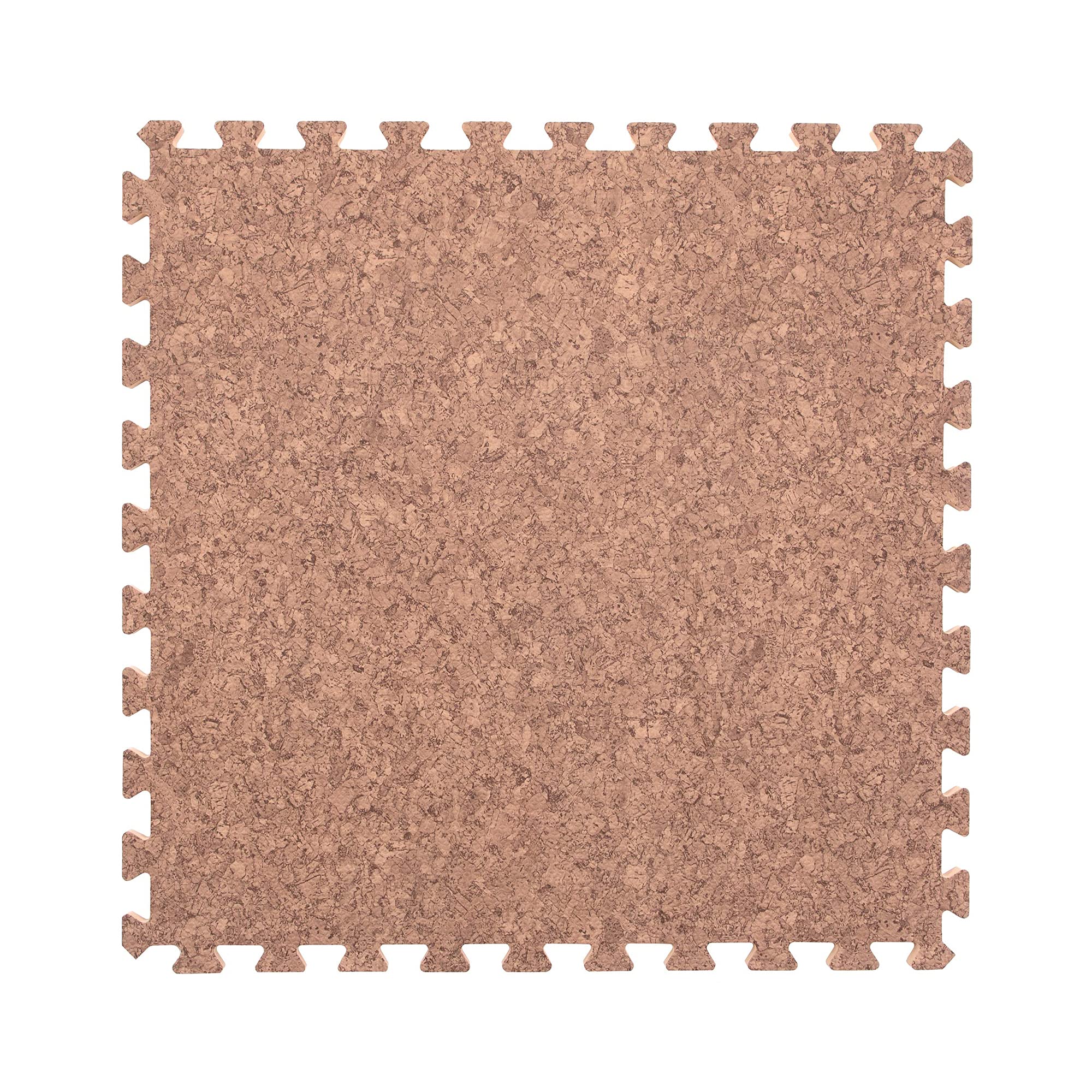 Premium Soft Wood Print Interlocking Foam Floor Tiles - 3/8 & 5/8 Inch Thick - Non-Slip Exercise Mats for Home Gym, Yoga Studio, Kids Playroom & Training Areas - Easy to Install & Clean - Shock Absorbing Floor Protection