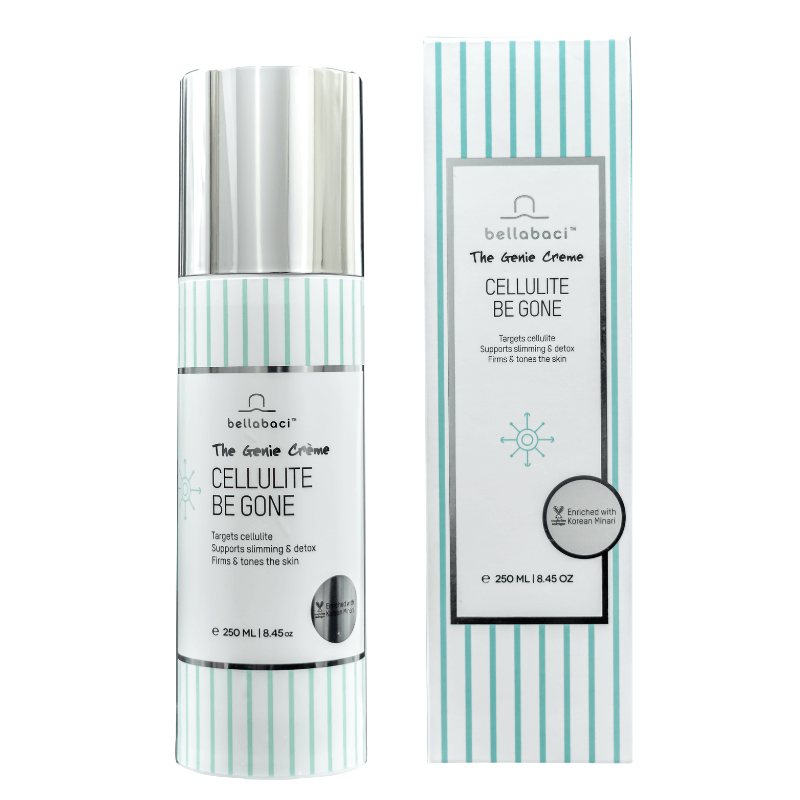 Bellabaci Cellulite Be Gone with Korean Minari Cream | 8.45 oz Anti-Cellulite Treatment for Smooth Skin | Perfect for Body Contouring & Post-Pregnancy Care