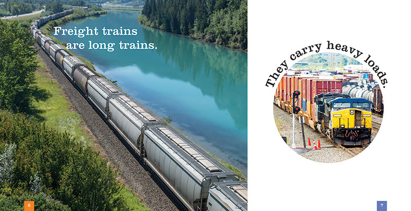 Freight Trains Book - ISBN 9781640262393 | History, Types & Facts About Freight Trains | Perfect for Train Enthusiasts & Model Railroaders