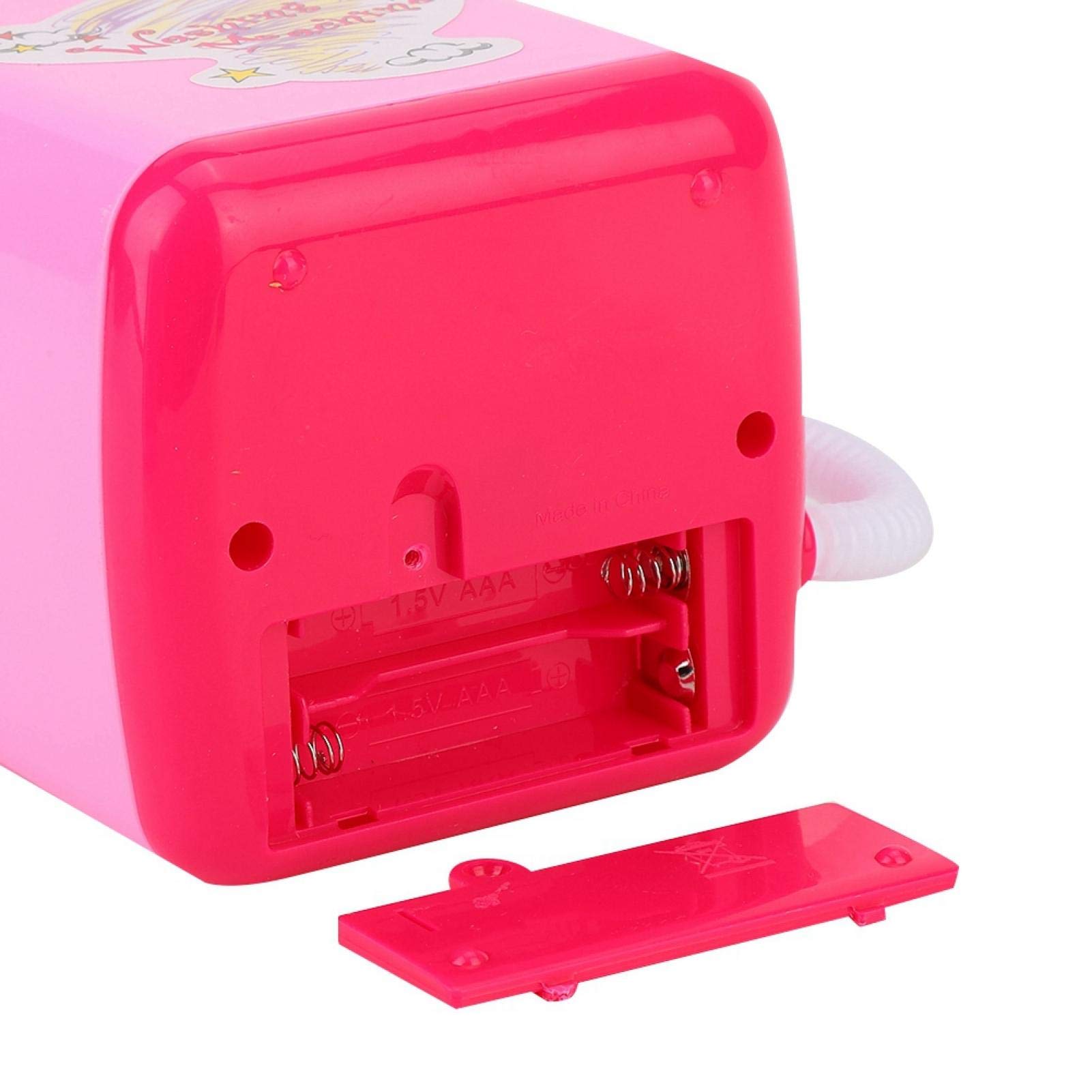 Electric Makeup Brush & Sponge Cleaner - Automatic Mini Washing Machine for Cosmetics Tools | Perfect for Women's Beauty Routine & Kids Pretend Play (Pink)