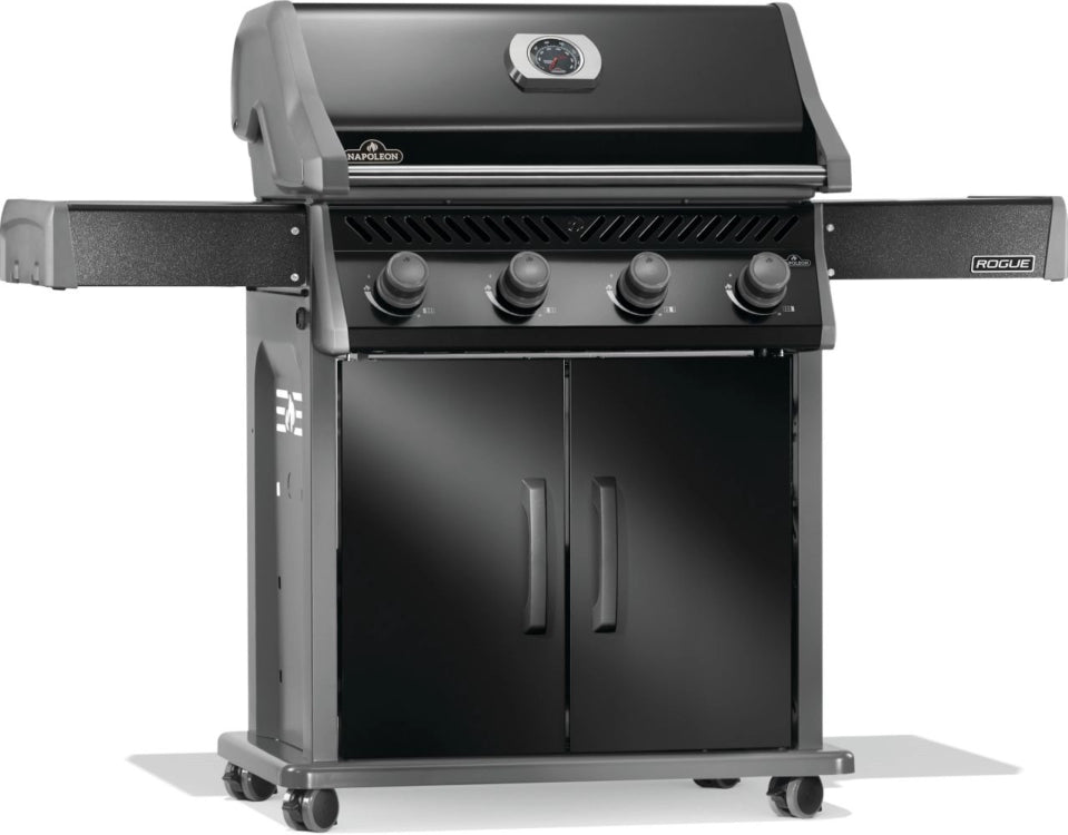 Napoleon Rogue 525 4-Burner Propane Gas Grill with Stainless Steel Grates - Perfect for Backyard BBQs, Outdoor Cooking & Patio Entertaining