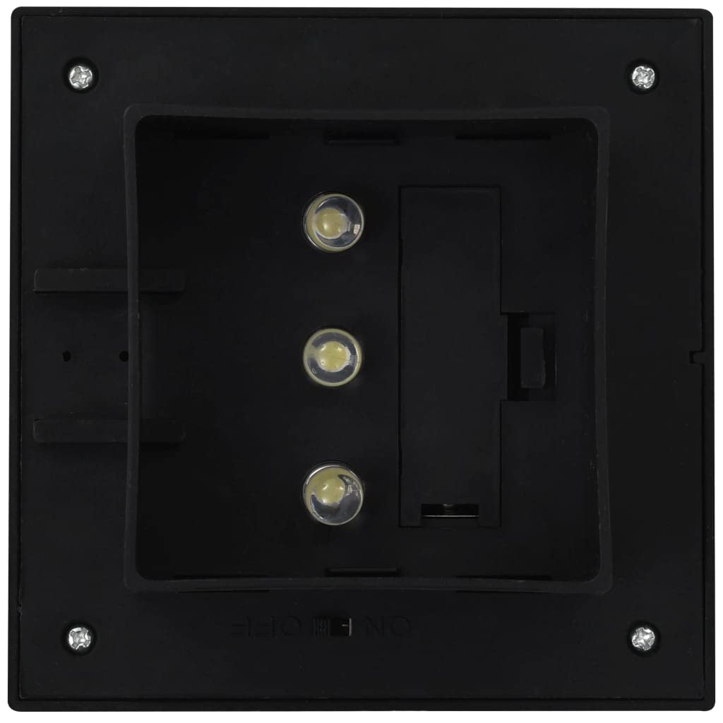 CHARMMA 6-Pack Outdoor Solar LED Lights - 4.7