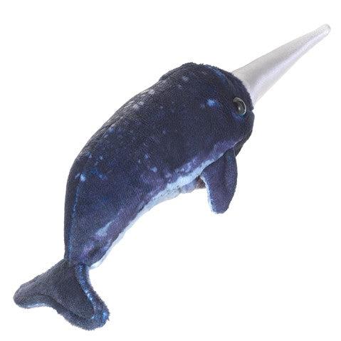 Mini Narwhal Finger Puppet - Adorable Hand Puppet Toy for Kids, Storytelling & Imaginative Play - Perfect for Classroom, Birthday Gifts & Interactive Playtime