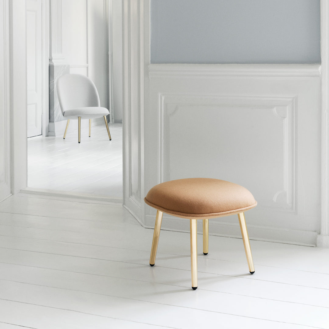 Hornemann Ace Footstool Ottoman by Normann Copenhagen - Modern Scandinavian Design for Living Room, Bedroom & Office
