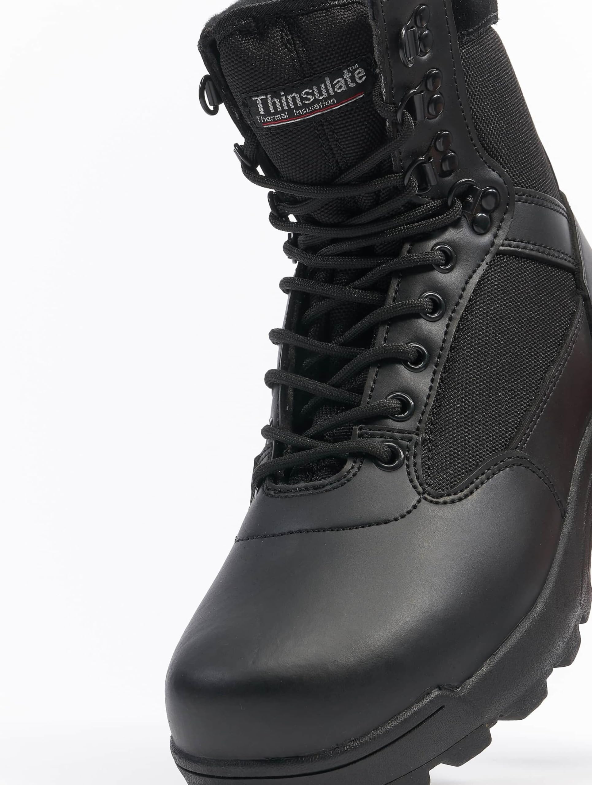Men's Tactical Combat Boots - Black Military Work Boots for Hiking, Outdoor & Heavy Duty Use