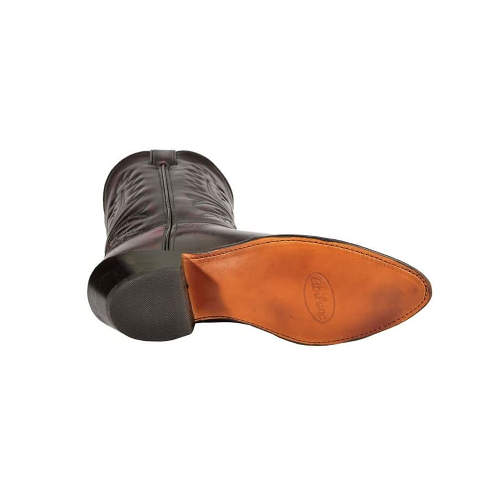 Abilene Men's 6461 Genuine Leather Western Cowboy Boots - Comfortable & Durable for Riding, Work & Casual Wear