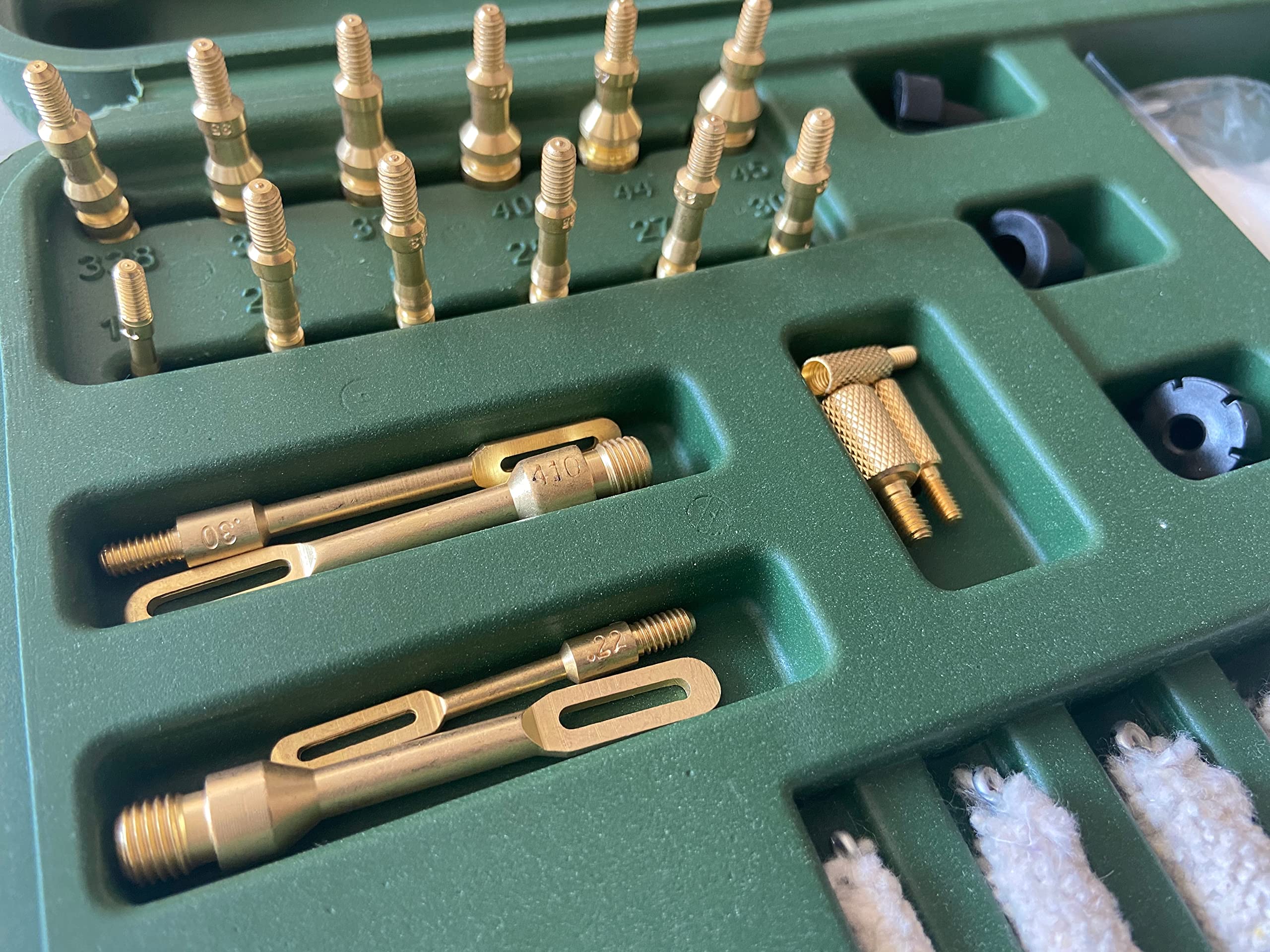 Universal Gun Cleaning Kit for All Calibers - Complete Cleaning Supplies with Portable Carrying Case - Perfect for Rifle, Pistol, and Firearm Maintenance at Home or Range
