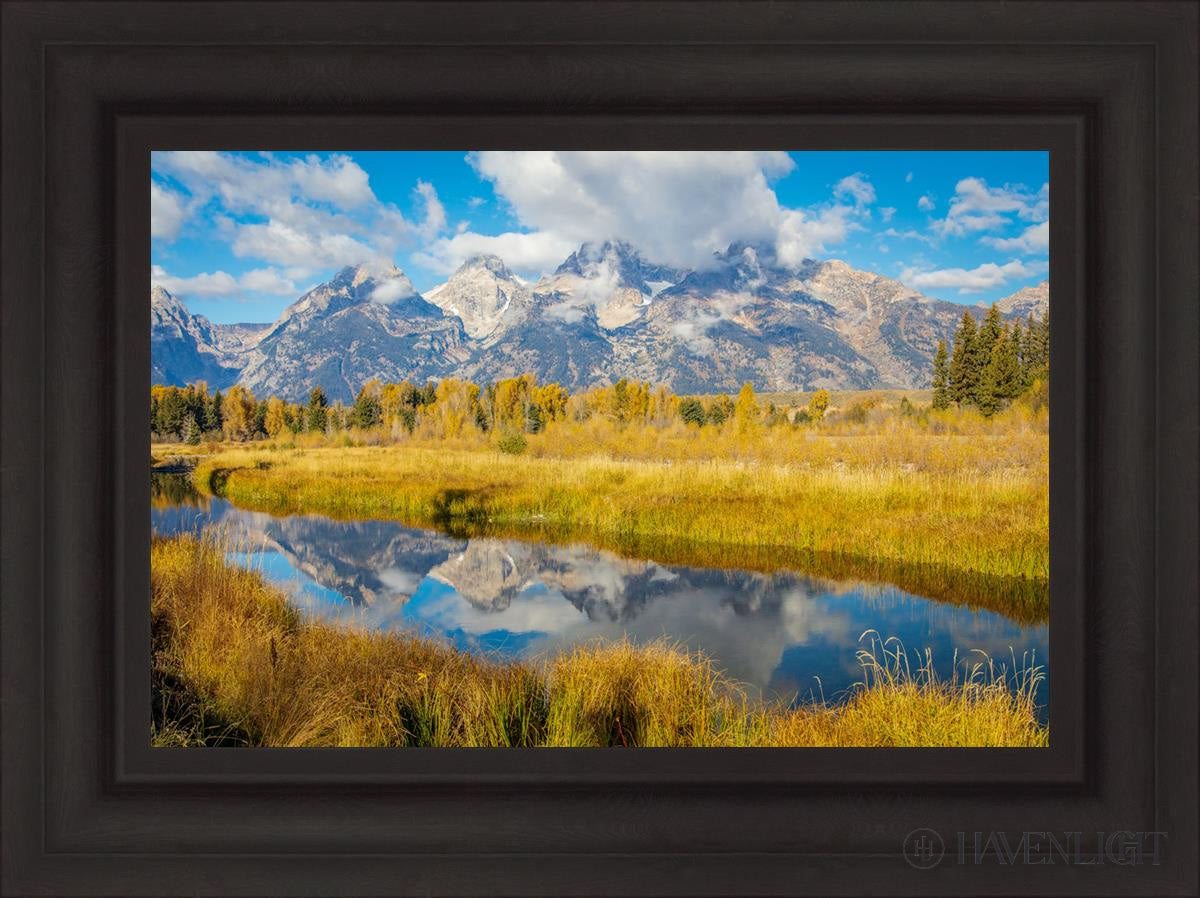 Autumn Splendor By Julie Kerr - Stunning Fall Landscape Art Print for Home & Office Decor | Perfect for Living Room, Bedroom Wall Art & Seasonal Gift