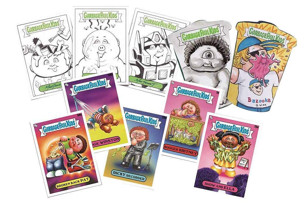 2020 Topps Garbage Pail Kids Series 1 'Late to School' Sticker Box - 24 Packs per Box - Collectible Trading Stickers for Kids & Adults - Perfect for School, Parties & Trading Card Games