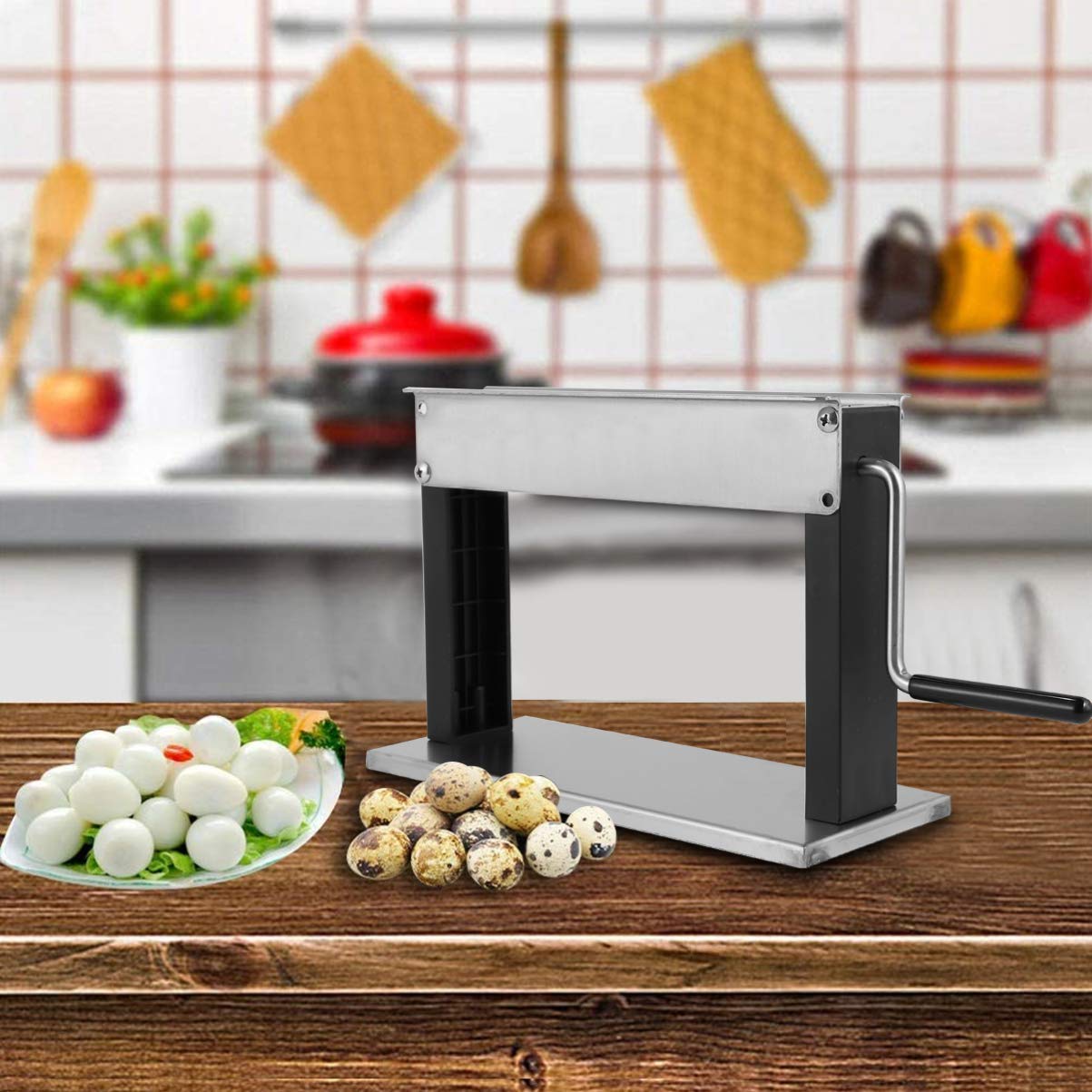 Portable Manual Quail Egg Peeler Machine - Household Boiled Egg Sheller & Huller for Easy Peeling | Perfect for Restaurants, Home Kitchens & Egg Processing