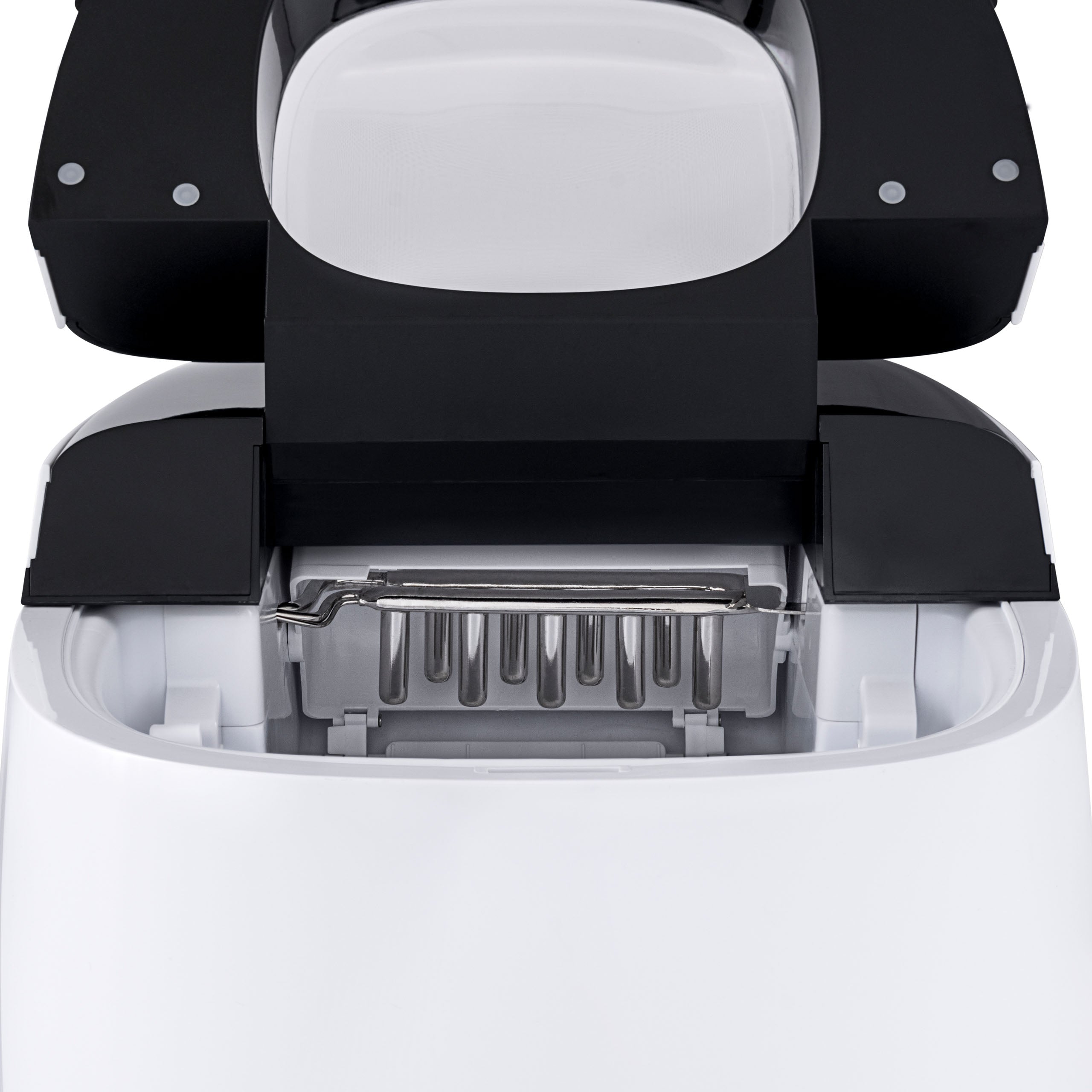 Newair® Countertop Ice Maker - 50 lbs/Day, Bullet Ice Machine, Compact & Portable for Home, Office, or RV - Perfect for Cocktails, Parties, and Outdoor Adventures (White)