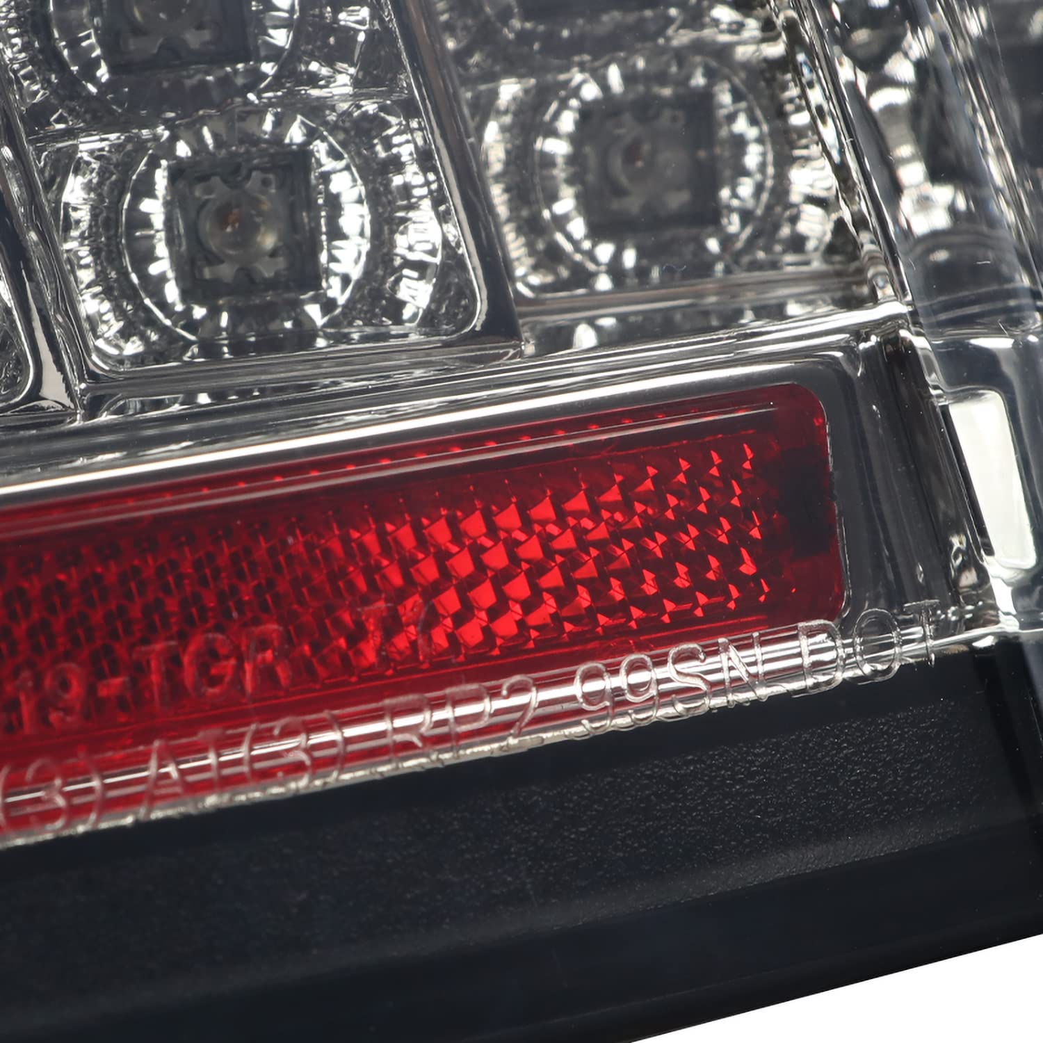 Spec-D Tuning Glossy Black Smoke Sequential LED Tail Lights for 1999-2004 Ford Mustang - Left & Right Pair Assembly - Upgrade Your Ride with Enhanced Style & Visibility for Night Driving & Car Shows
