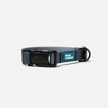Ikonic Aqua Waterproof Dog Collar - Durable Nylon Reflective Pet Collar for Small Medium Large Dogs - Perfect for Swimming, Bathing & Outdoor Adventures