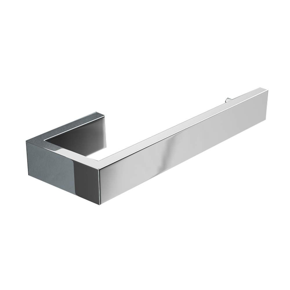 Black Stainless Steel Towel Ring - Wall Mounted Bathroom Accessory for Bath & Shower