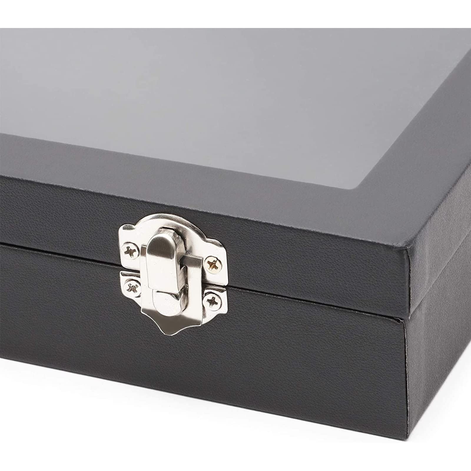 Juvale Small Velvet Jewelry Display Case - Elegant Travel Organizer Tray for Rings, Bracelets & Necklaces | Perfect Jewelry Storage for Women & Girls | Retail Display & Home Organization (Black) - Ideal for Travel, Gift Giving & Boutique Displays