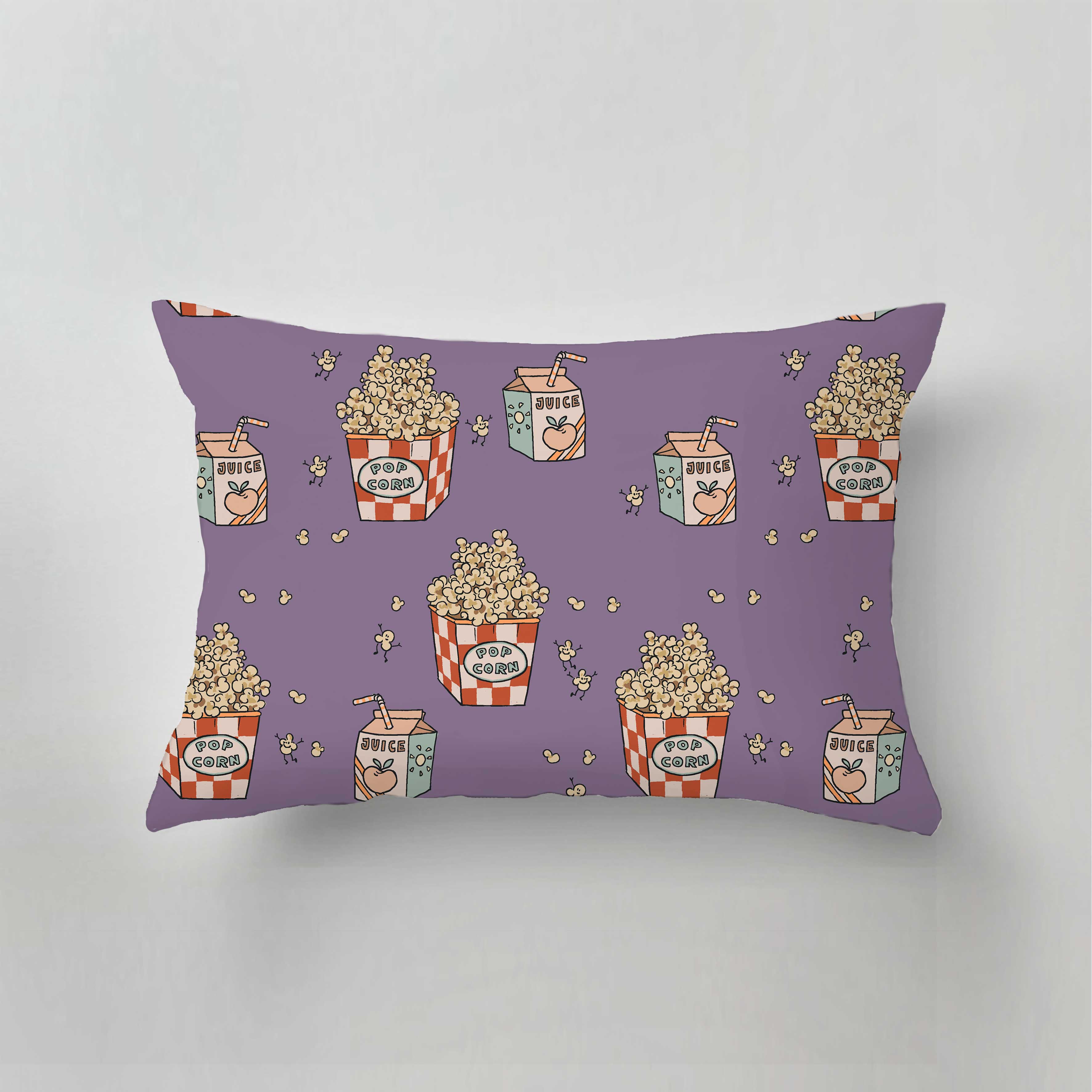 Comfortable Outdoor Pillow for Patio, Garden & Poolside - Soft Popcorn Design for Relaxation & Lounging