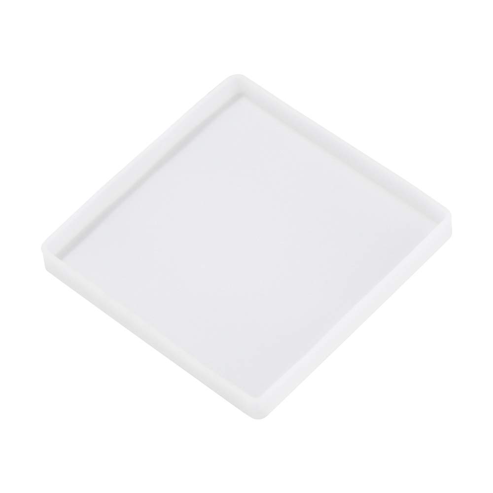Chanwen Silicone Coaster Mold for Epoxy Resin Casting - DIY Craft Jewelry Making Tool with Agate Irregular Wave Design (2-Pack) - Perfect for Home Decor, Gift Making & DIY Projects