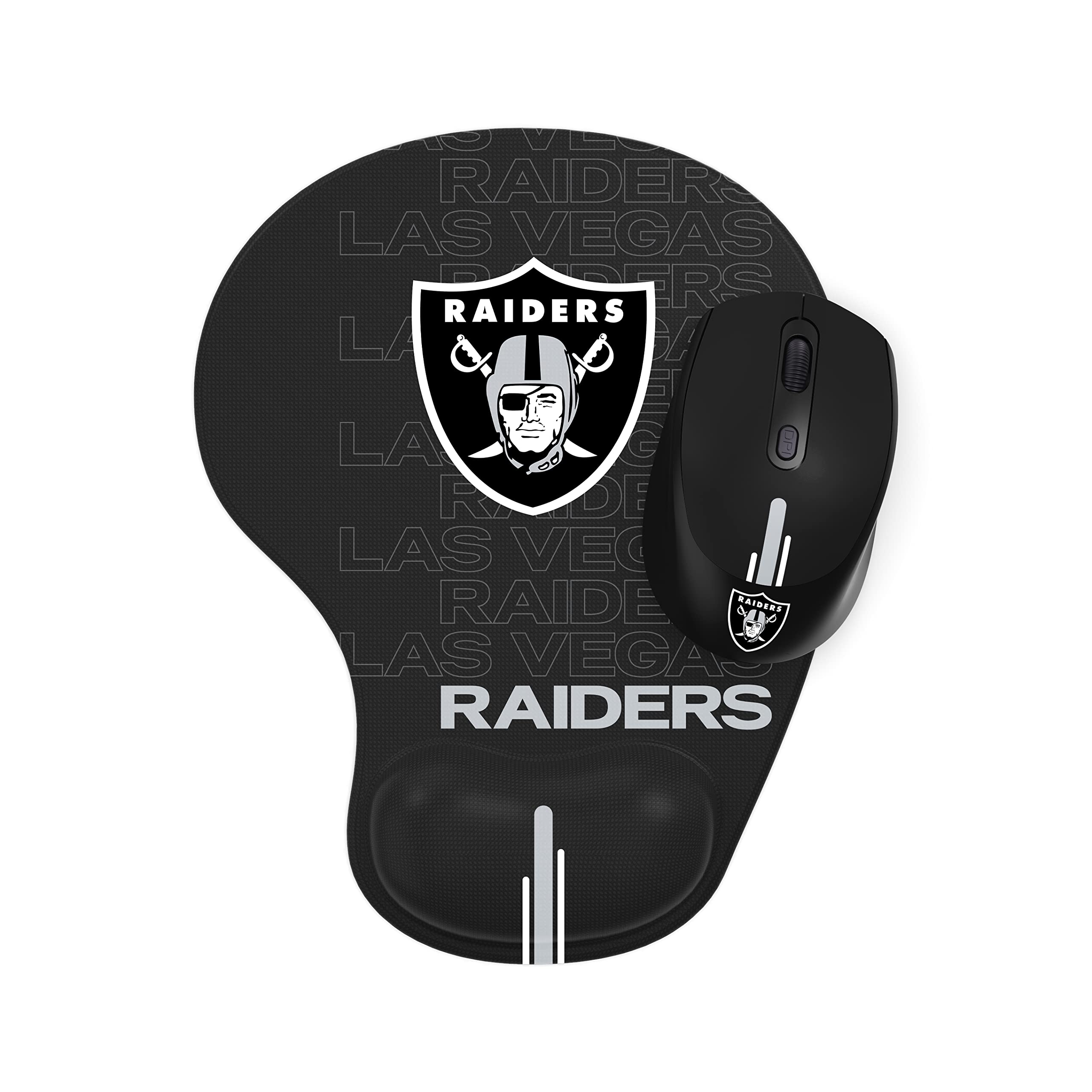 SOAR NFL Officially Licensed Gaming Mouse and Mouse Pad Set - High Precision Optical Sensor, Ergonomic Design for PC & Laptop - Perfect for Football Fans, Gamers & Office Work