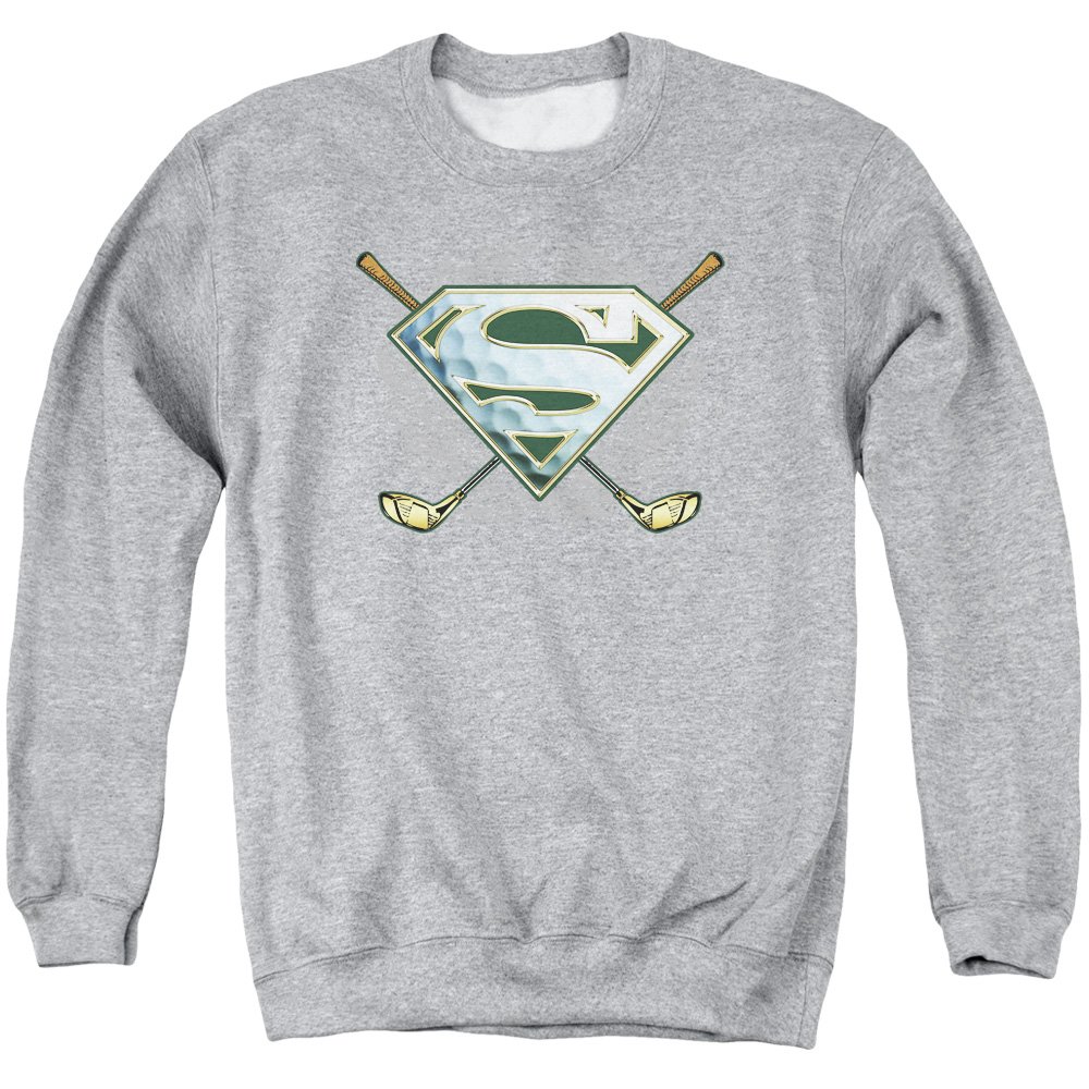 Superman Fore! Unisex Crewneck Sweatshirt for Men & Women - Casual Comfort Wear for Golf Fans & Everyday Outfits