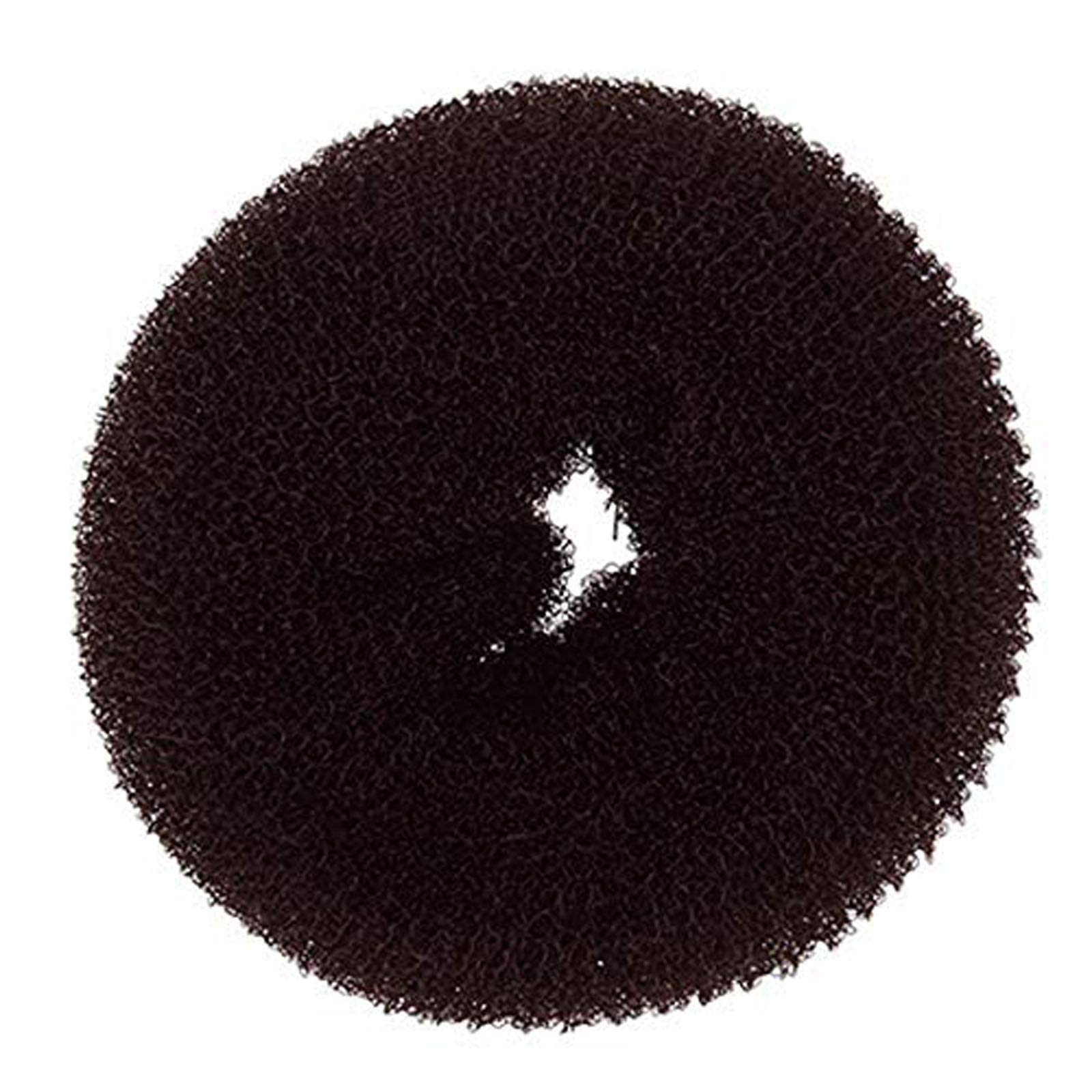 1PC Women's Donut Hair Bun Maker - Hair Doughnut Shaper Ring for Updo Styling (Coffee Brown) | Perfect for Parties, Weddings & Everyday Hairstyles