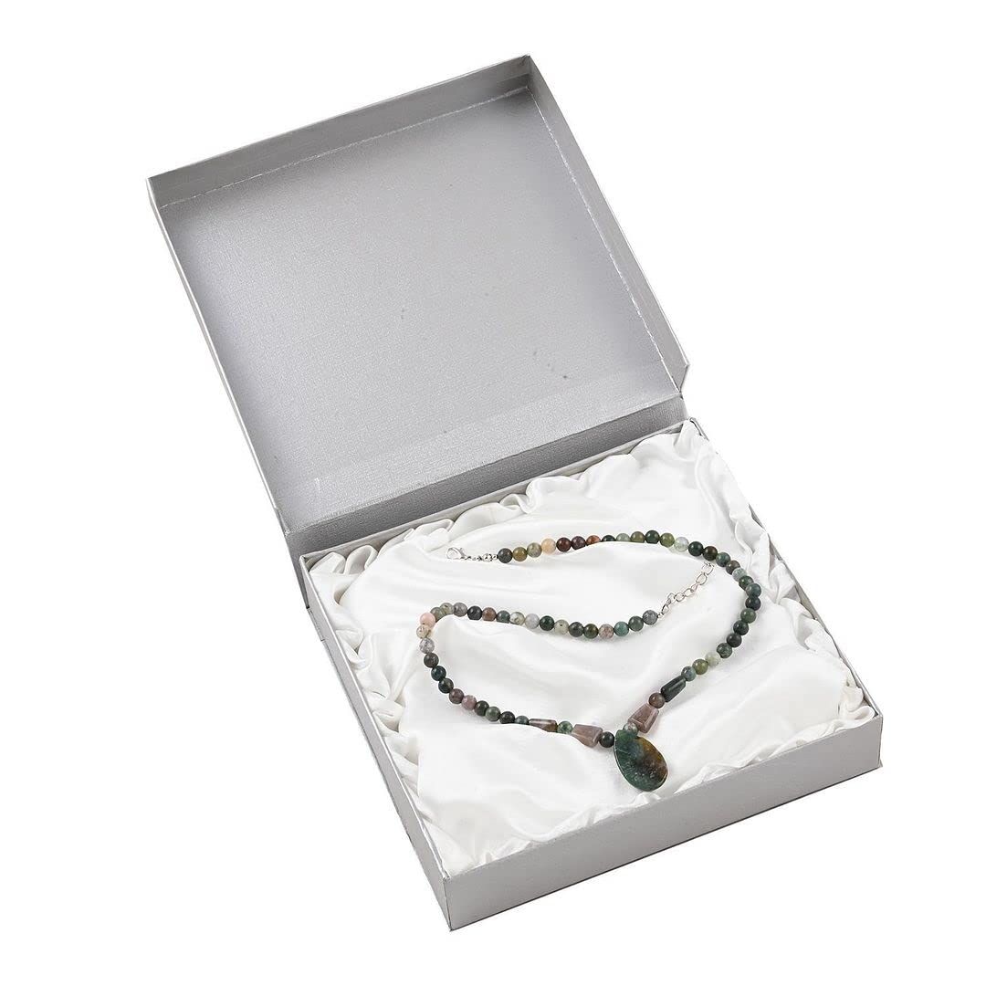 Healing Crystal Beaded Necklace for Women & Men - 20