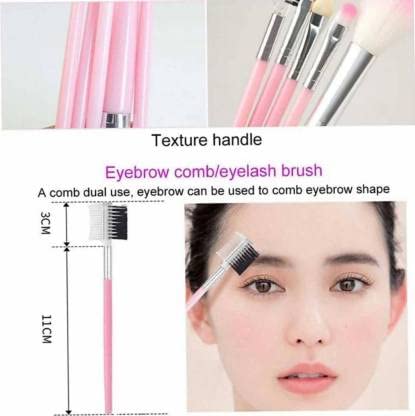 AIR BEAUTY 5-Piece Professional Makeup Brush Set - Soft Synthetic Bristles for Foundation, Blending, Contouring & Eyeshadow - Perfect for Travel & Everyday Makeup Application