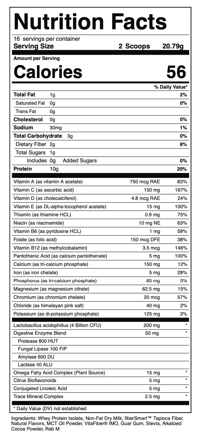 Kids Protein Powder Shake with 36 Vitamins & 10g Whey Protein | Weight Gain Drink Mix for Children | Digestive Enzymes & Probiotics | Healthy Growth Snack (12.25 oz) - Perfect for Breakfast, After-School Snacks & Picky Eaters