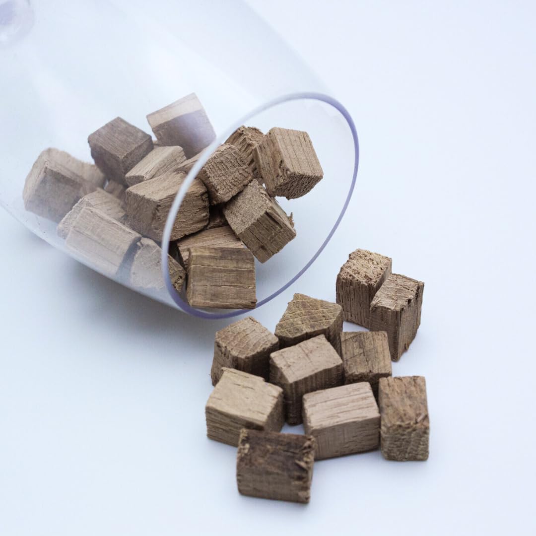 Premium American Oak Cubes for Brewing & Aging - Light Toast 1 lb - Enhance Wine, Whiskey, Beer & Spirits Flavor - Perfect for Home Brewing, Barrel Aging & Craft Cocktails
