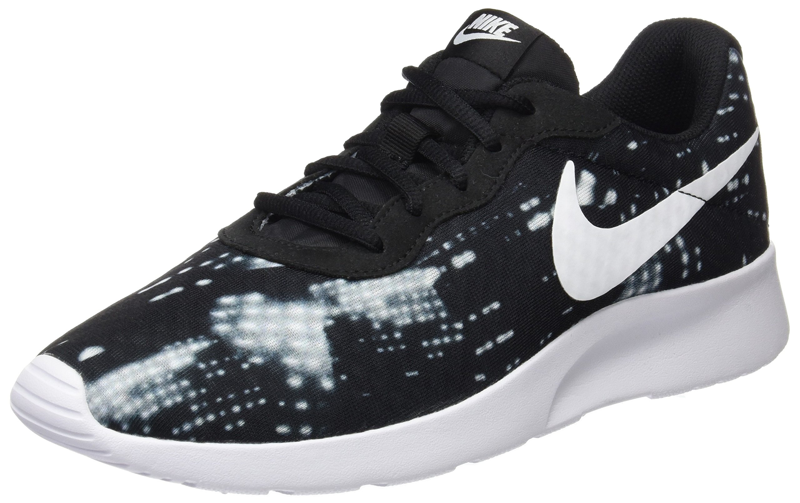 Nike Tanjun Print Men's Running Shoes - Size 10 Black/White | Lightweight & Breathable Sneakers for Jogging, Gym Workouts & Casual Wear