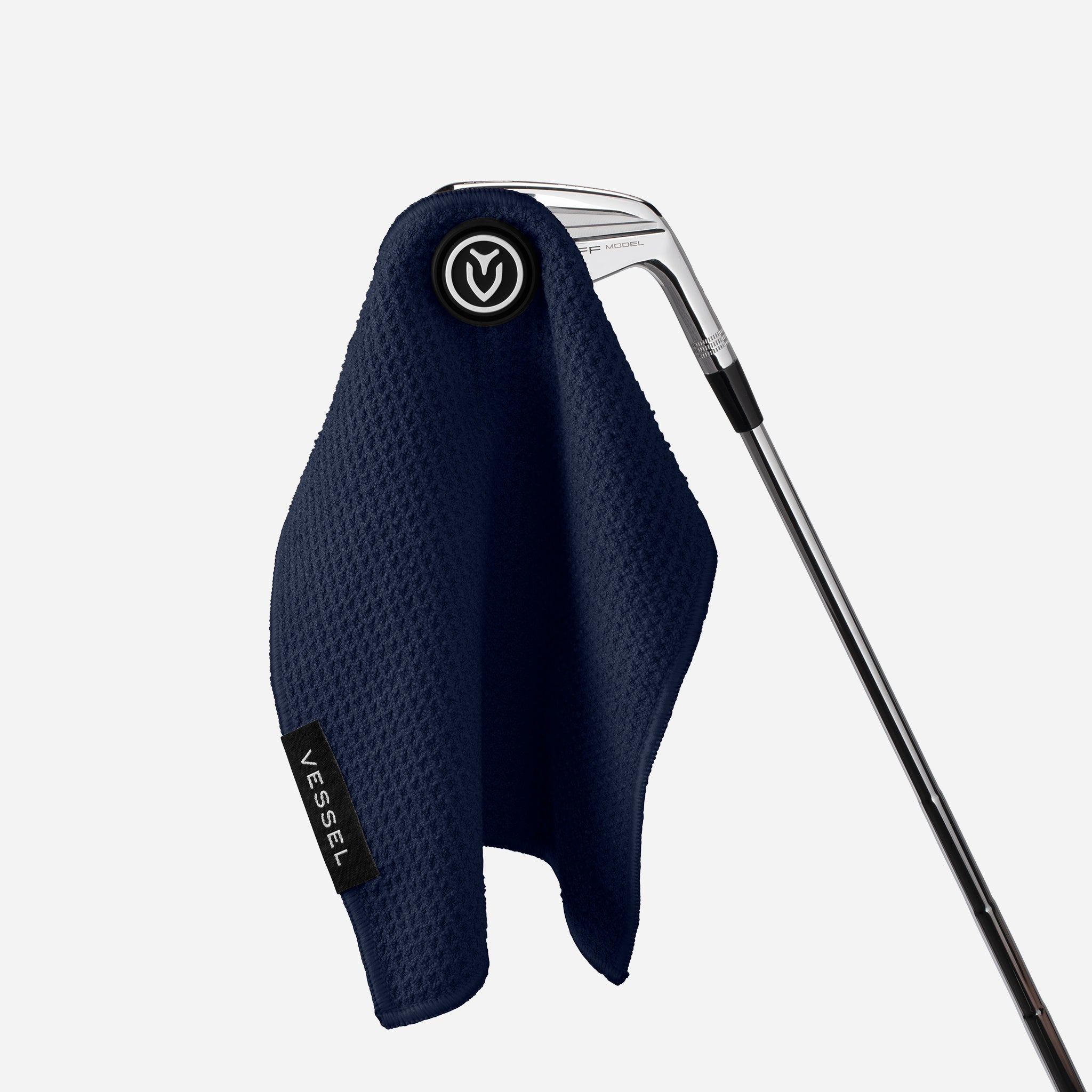 Magnetic Golf Towel - 10” x 10” Microfiber Golf Accessories for Club Cleaning | Perfect for Golfers, Carts & Bags