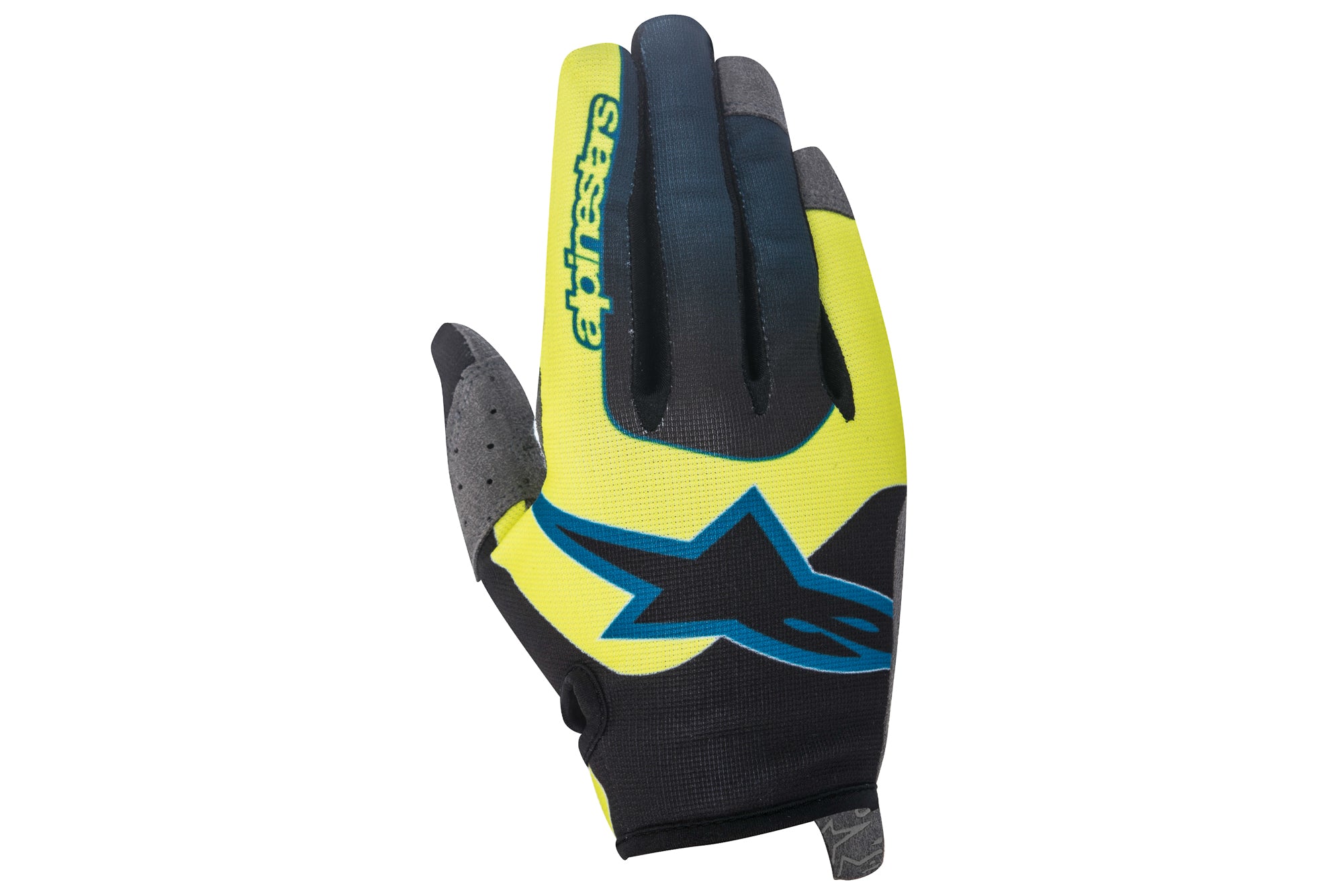 Alpinestars Vector Cycling Gloves for Men & Women - Breathable & Padded Bike Gloves in Acid Yellow - Perfect for Road Biking, Mountain Biking & Commuting