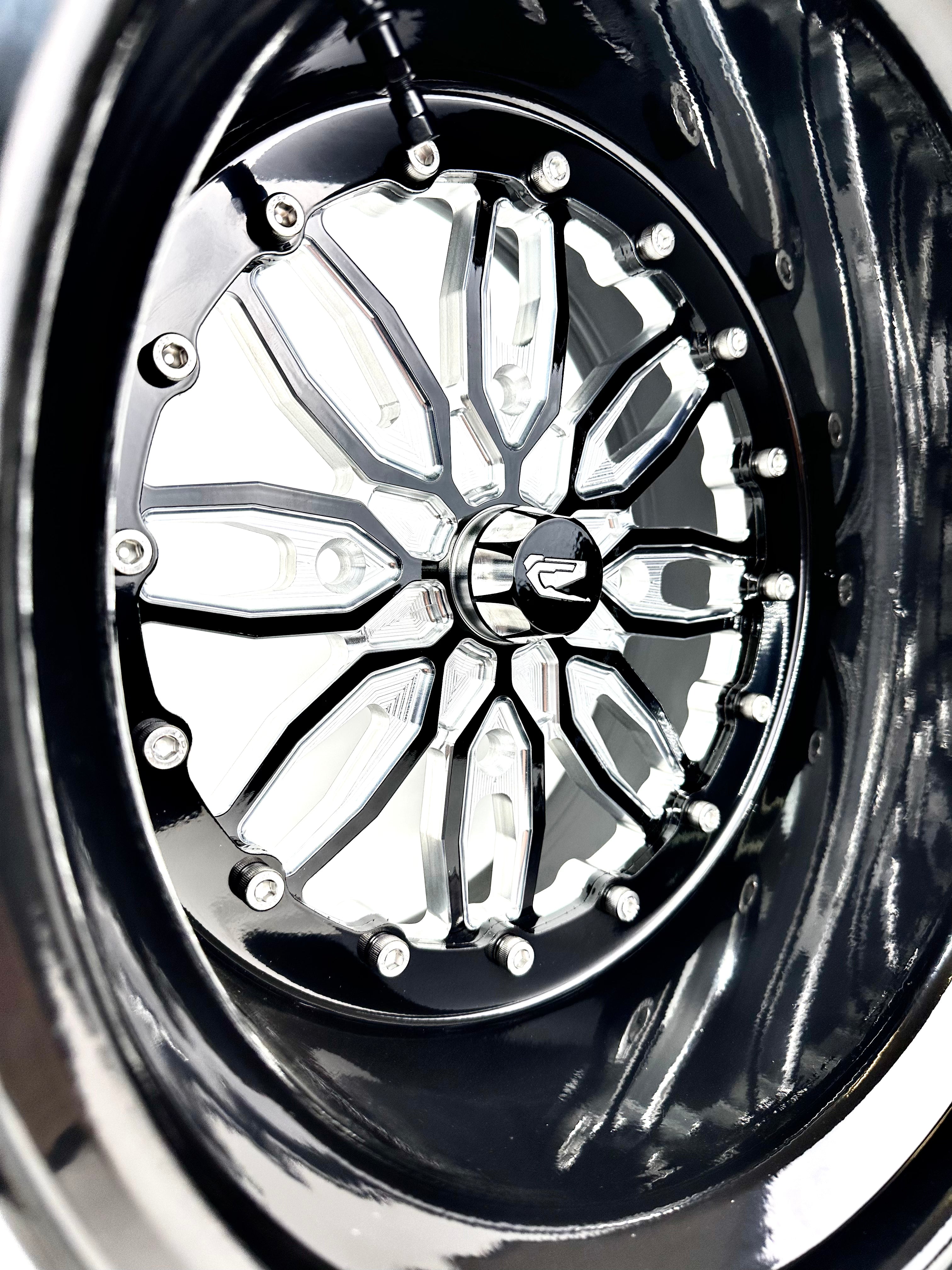 Ultra Light Gloss Black Can Am X3 4X136 Wheel - Premium Off-Road Rims for Can-Am X3 UTVs - Perfect for Trail Riding, Dune Bashing & Off-Road Adventures