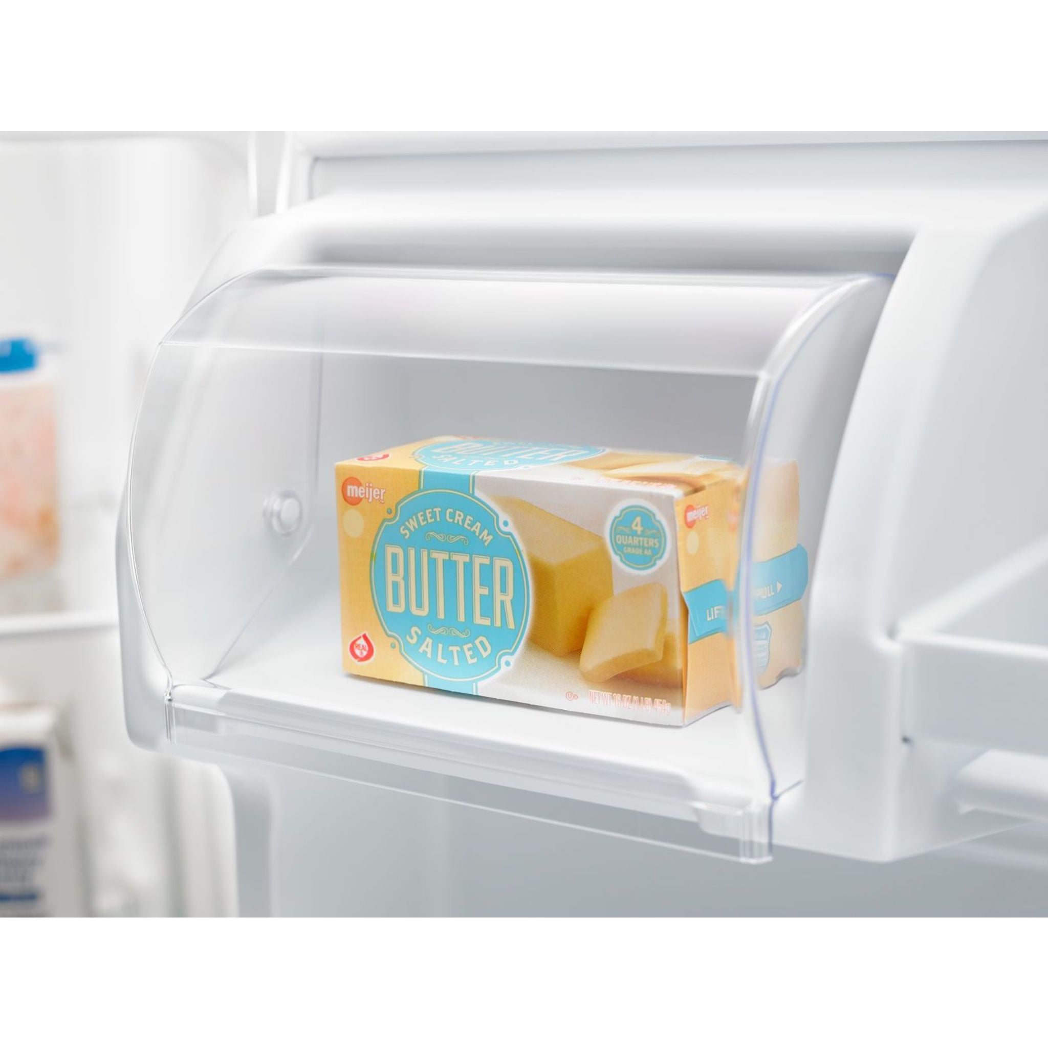 Amana 18 Cu. Ft. Top Freezer Refrigerator (ART318FFDS) - Stainless Steel, Energy Star Certified for Efficient Cooling - Perfect for Kitchens, Apartments, and Small Spaces