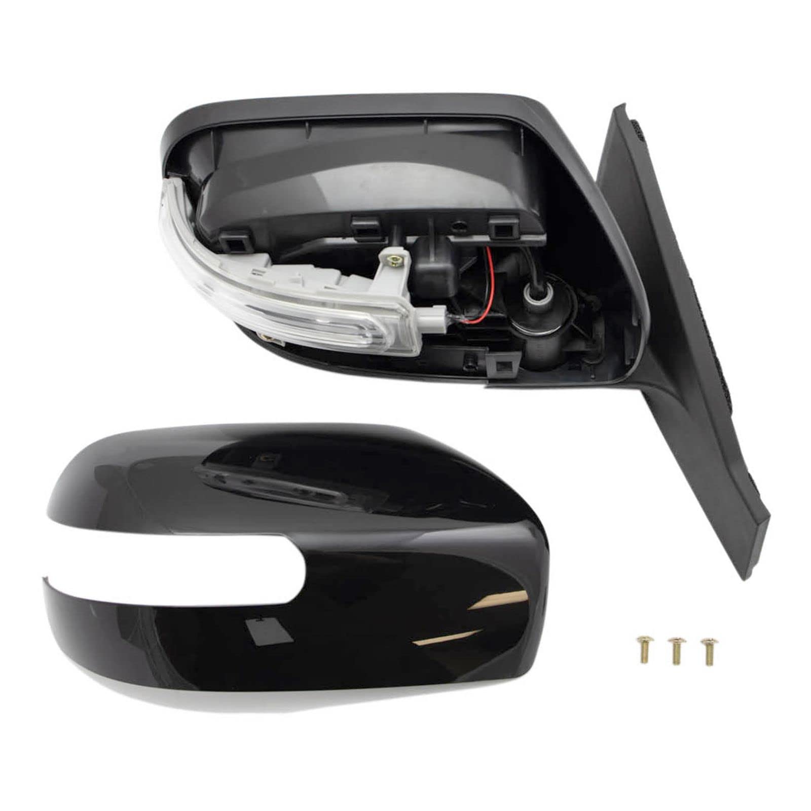 Right Side Passenger Mirror Replacement for 2012-2015 Mazda 5 - OEM MA1321213 Fit - Perfect for Parking & Lane Changes