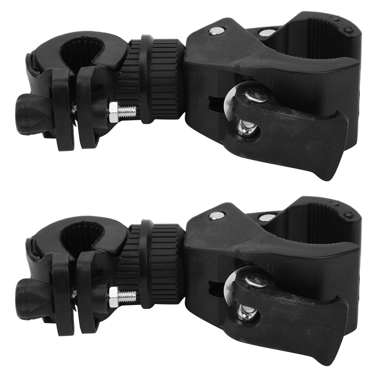 Germer Bike Light Holder - Durable & Wear-Resistant Black Bicycle Light Mount Bracket for Mountain & Road Bikes | Perfect for Night Cycling & Commuting Safety
