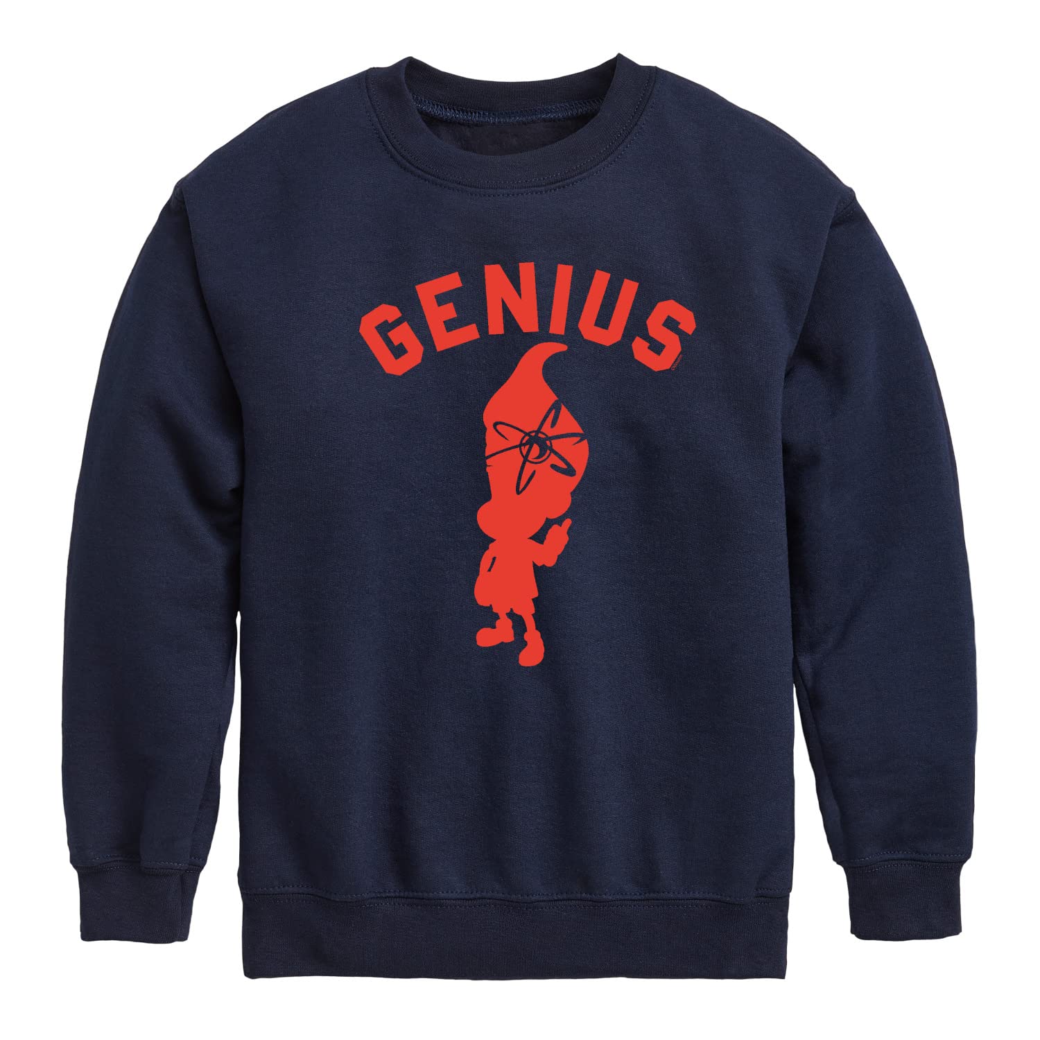 HYBRID APPAREL Jimmy Neutron Genius Toddler & Youth Crewneck Fleece Sweatshirt - Soft Warm Pullover for Kids & Teens - Perfect for School, Playdates & Family Outings