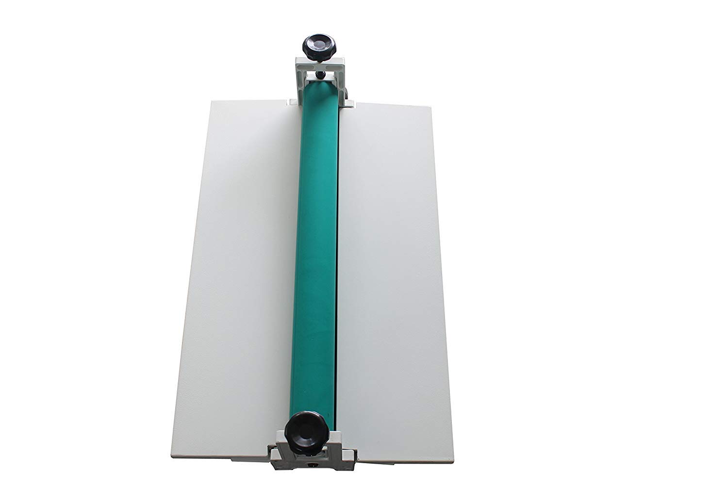 TECHTONGDA 14 Inch Manual Cold Laminator Machine - Hand Crank Pressure Roller for Vinyl, Photos & Film - Up to 0.4 Inch Thickness - Perfect for Home, Office & Craft Projects