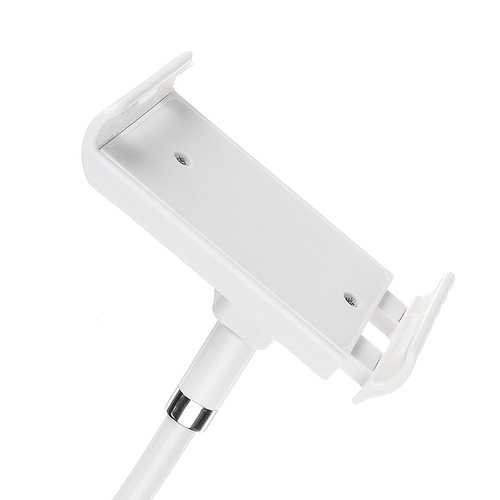 BUBM 1M Flexible Long Arm Metal Clip Holder Stand for 8-10.1 Inch Tablets - Adjustable Lazy Bracket for Bed, Sofa & Office Use
