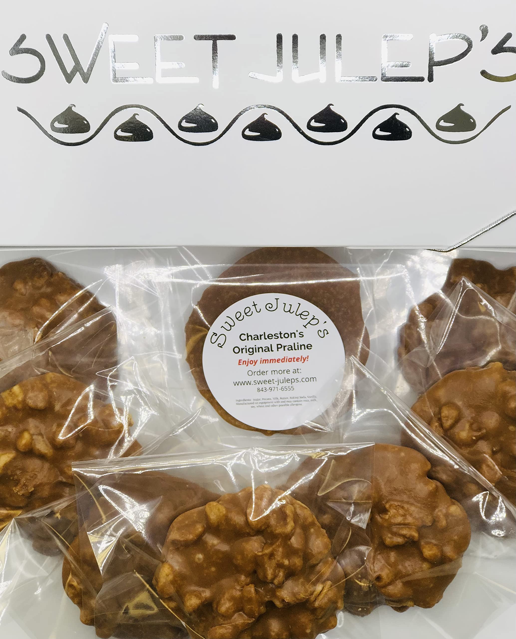 Authentic Charleston Pralines - Creamy Southern Pecan Candy | Handmade Gourmet Treats for Gifts, Parties & Southern Dessert Lovers