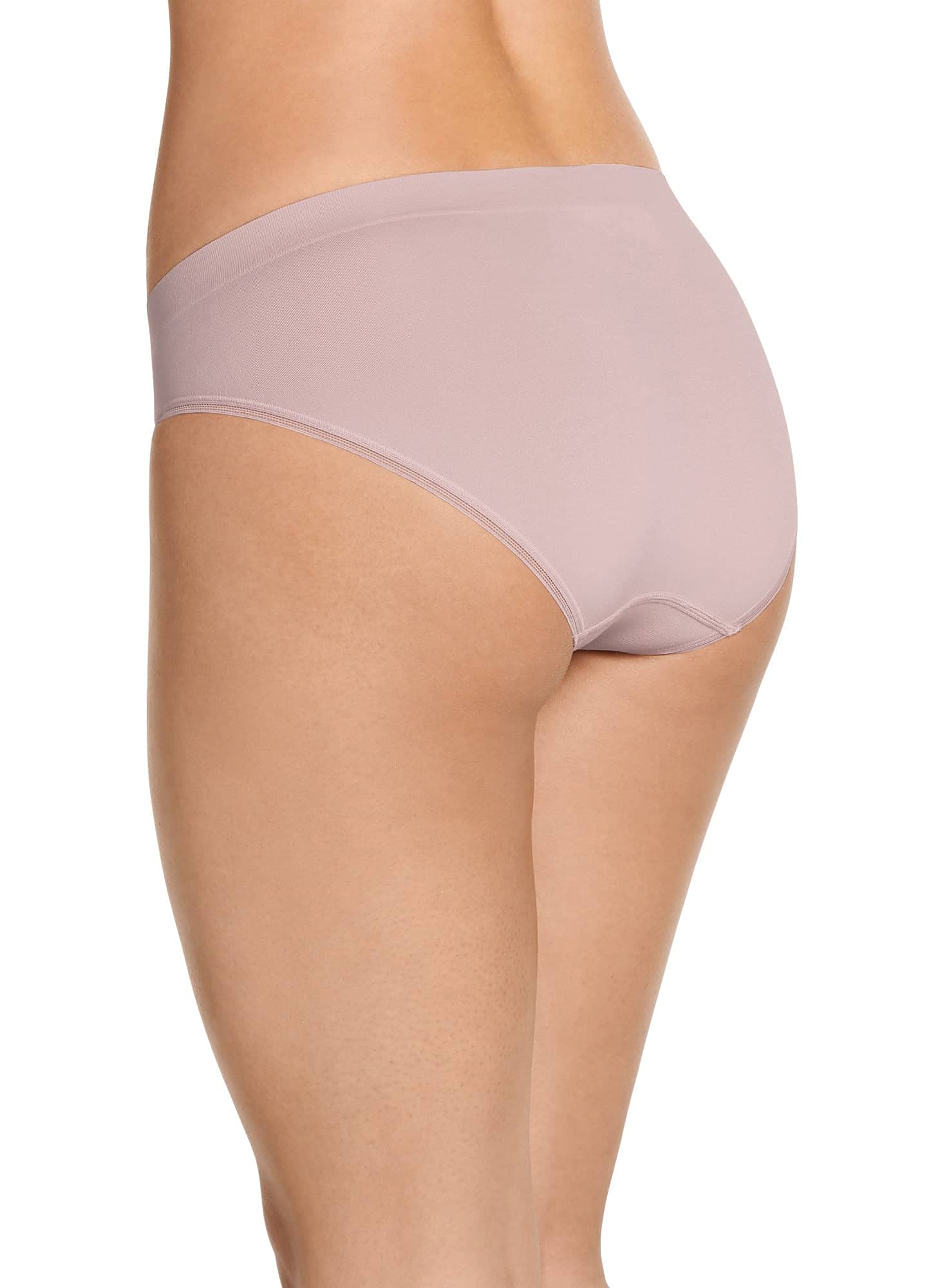Jockey Women's Seamfree Chill Bikini Underwear - Soft Breathable Comfort for Everyday Wear | Perfect for Yoga, Workout & Lounge