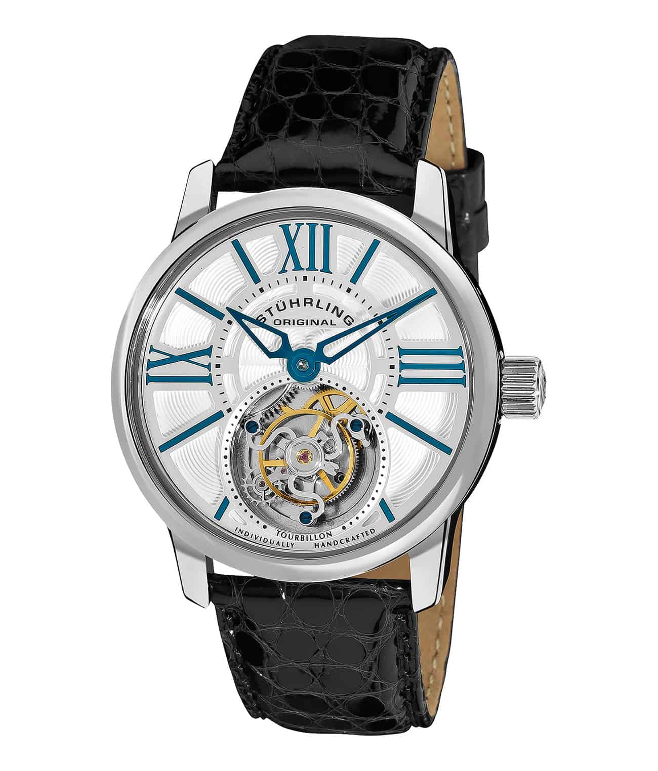 Coronation 42mm Tourbillon Watch - Luxury Automatic Men's Timepiece with Precision Movement - Perfect for Business, Formal Events & Gift Giving