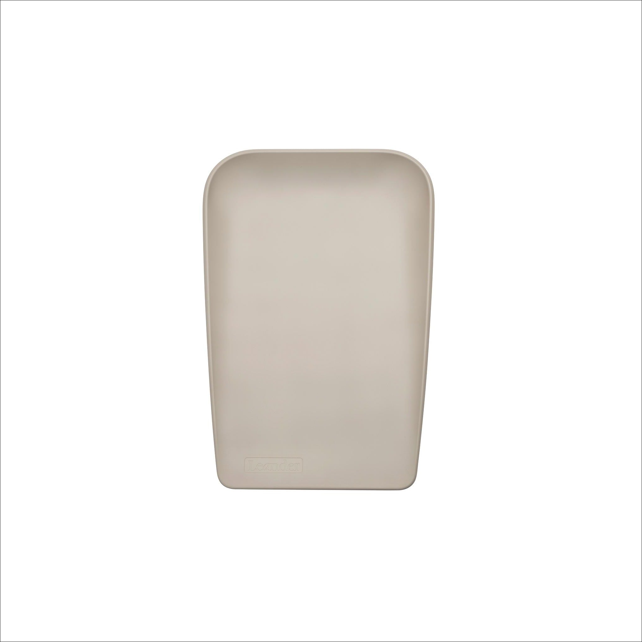 LEANDER Matty Mini Changing Pad - Portable Baby Changing Mat for Diaper Bags, Soft & Waterproof (Cappuccino) | Perfect for Travel, Nursery & On-the-Go Parents