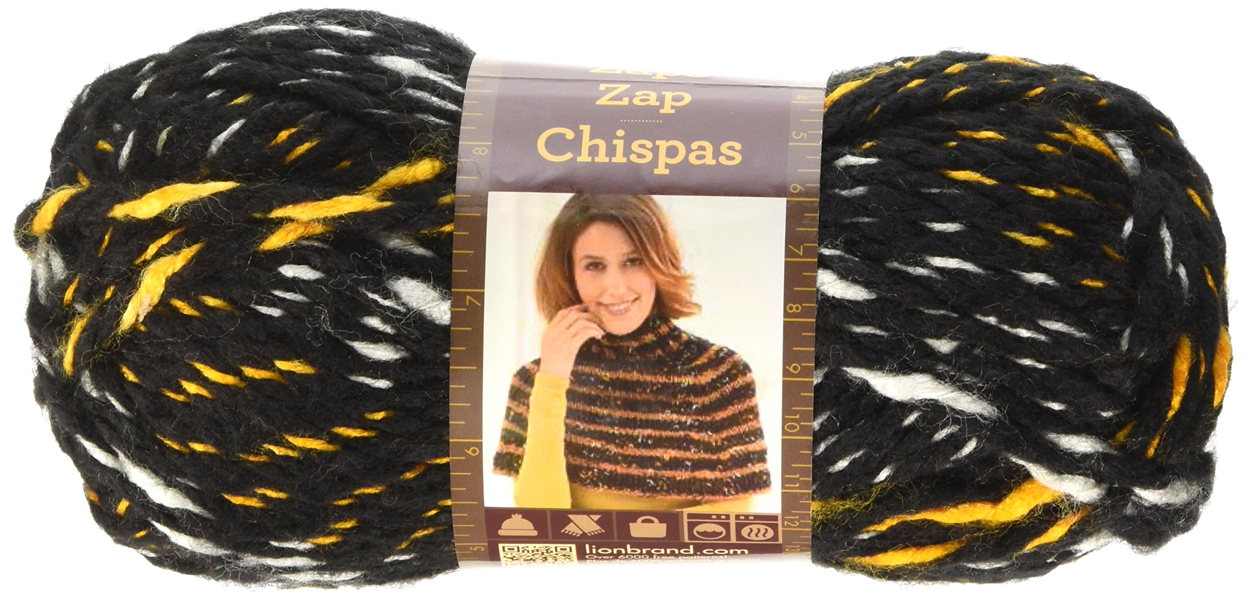Lion Brand Yarn 757-153 Zaps Yarn Quickfire - Premium Acrylic Yarn for Knitting & Crocheting - Perfect for Scarves, Hats, and DIY Crafts