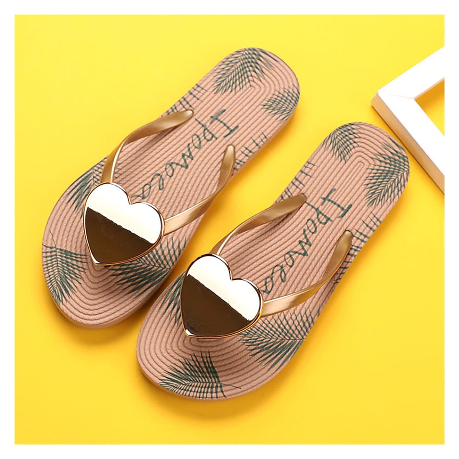 **Women's Summer Beach Sandals - Comfortable Flip Flops & Slides for Outdoor, Pool, and Vacation (Color: A, Size: L) | Perfect for Beach, Travel, and Casual Wear**