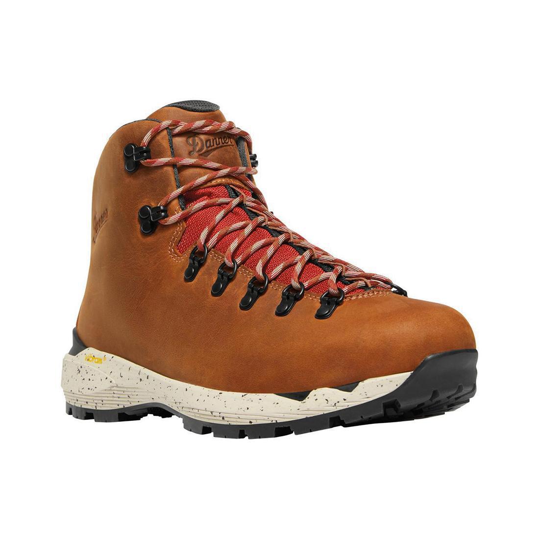 Mountain 600 4.5 Evo GTX Hiking Boots for Men & Women - Waterproof Trekking Shoes with Vibram Sole - Ideal for Outdoor Adventures, Trail Running & Backpacking (Rhodo Red)