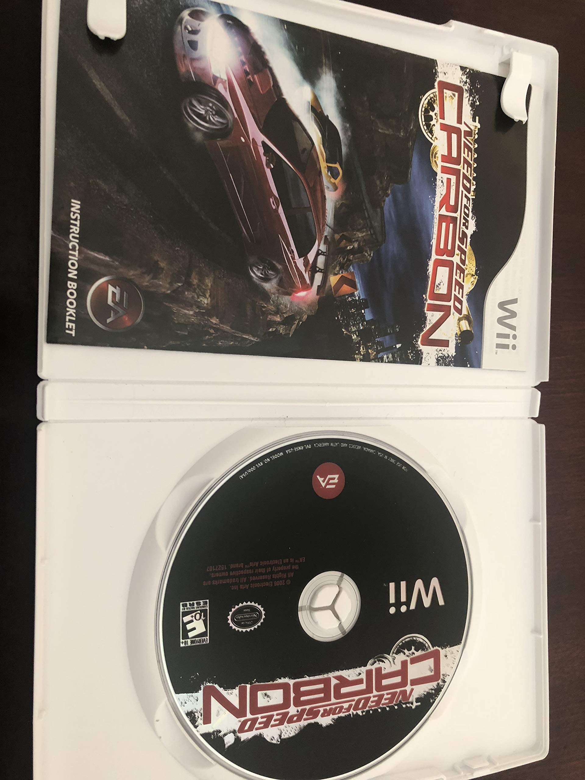 Need for Speed Carbon - Nintendo Wii Racing Game - High-Speed Action & Custom Cars for Thrilling Gameplay at Home