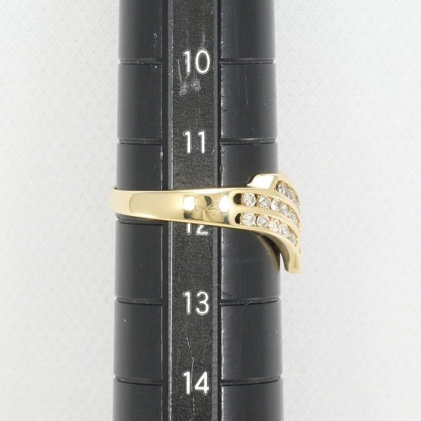 18K Yellow Gold Diamond Ring for Women - Elegant Solitaire Engagement & Wedding Band - Perfect for Proposals, Anniversaries, and Special Occasions