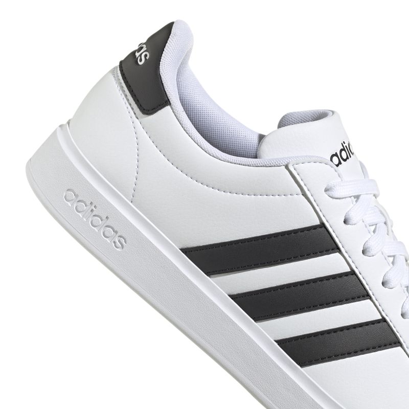 Adidas Grand Court 2.0 Men's Casual Sneakers - Comfortable Walking Shoes for Everyday Wear, Gym & Street Style