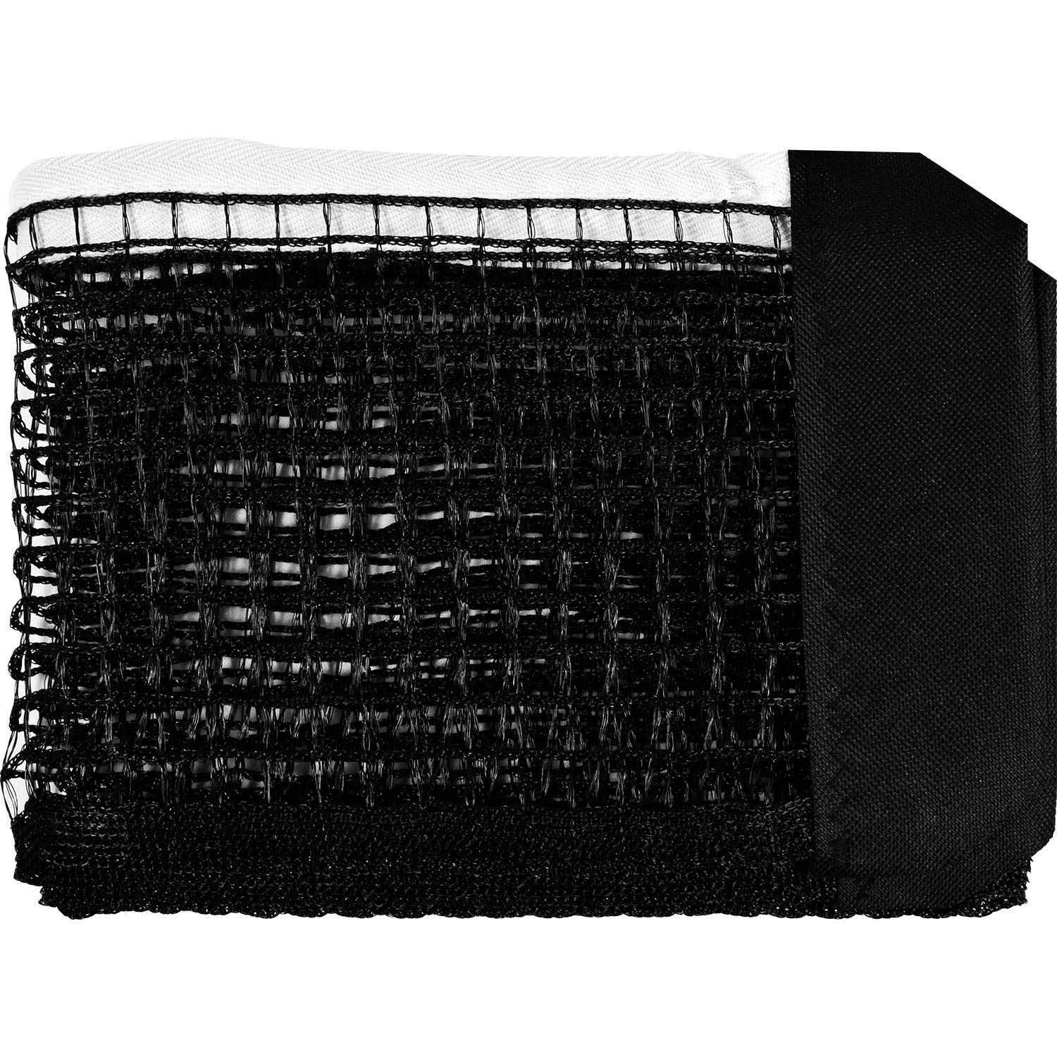 Butterfly Perfect II Table Tennis Net Set - Replacement Ping Pong Net with All Accessories for Indoor & Outdoor Play - Ideal for Home, Club, and Backyard Games (Black)